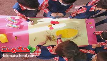 علوم  پرندگان و کاردستی کار گروهی